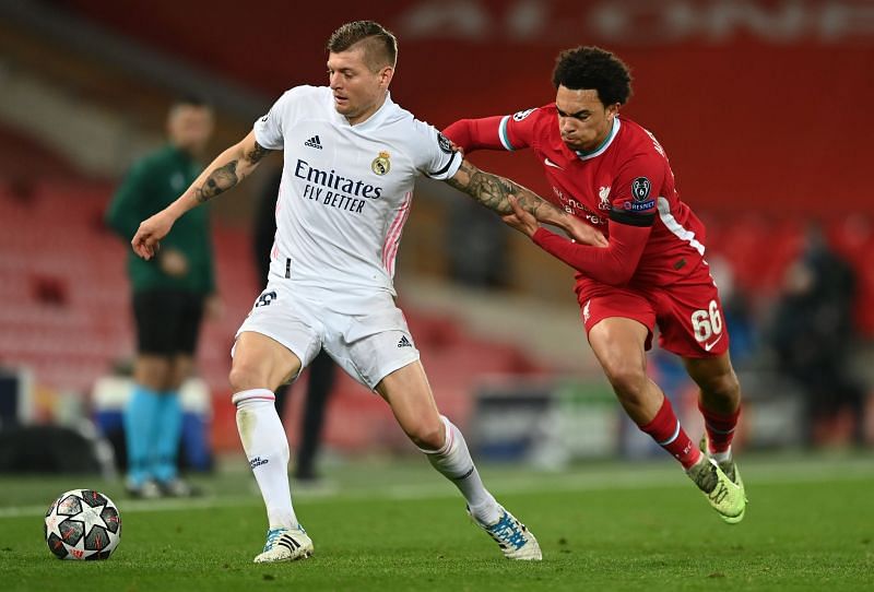 Liverpool FC v Real Madrid - UEFA Champions League Quarter Final: Leg Two
